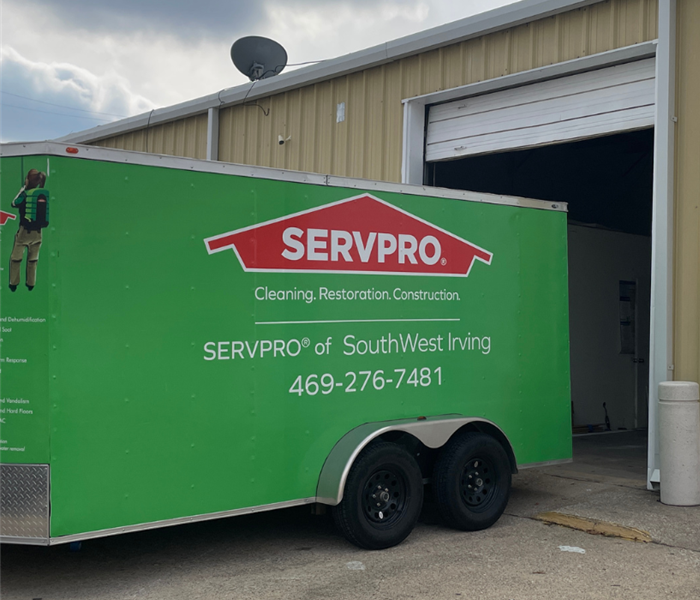 Office servpro and truck